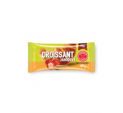 Croissant jahodový CBA 60g