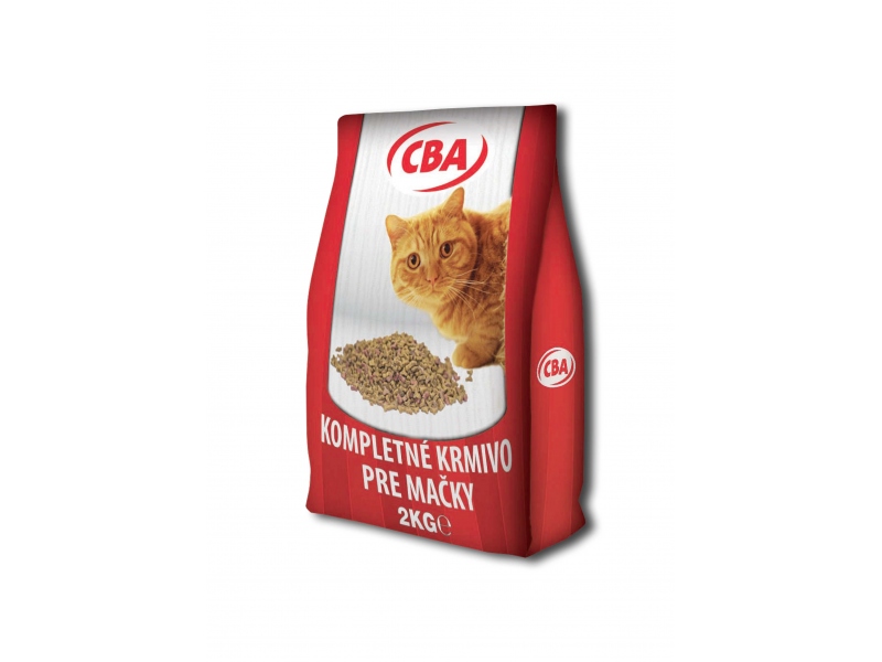 Kompletné krmivo pre mačky granule CBA 2kg
