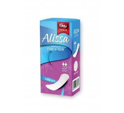 ALISSA slip s povrchom fine&soft CBA 20ks