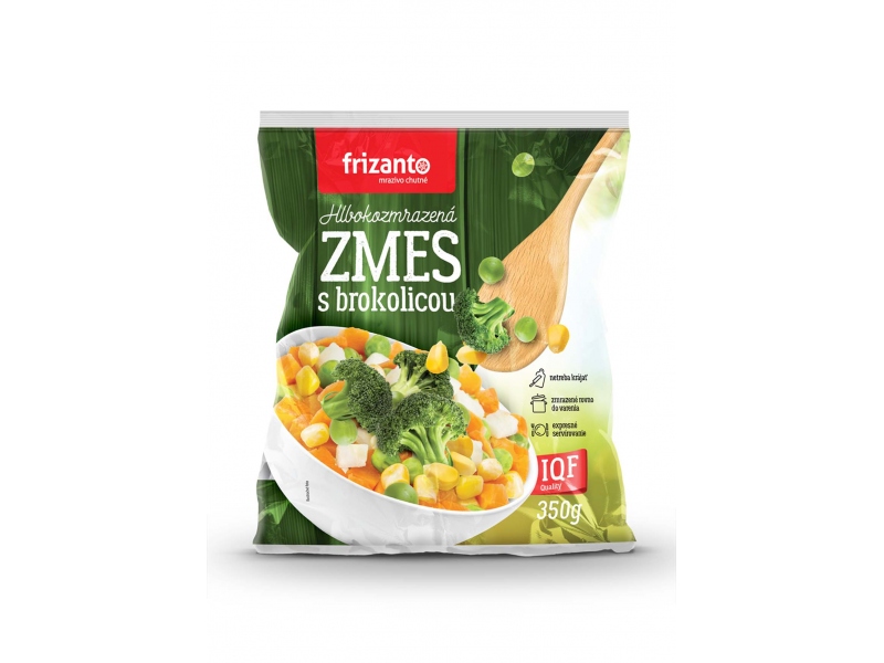 Hlbokomrazená zmes s brokolicou Frizanto 350g