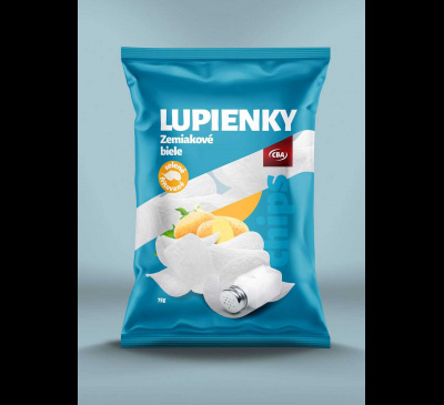 Zemiakové lupienky biele CBA 75g