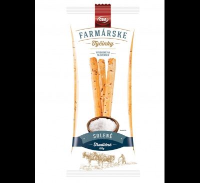 Farmárske tyčinky solené CBA 105g