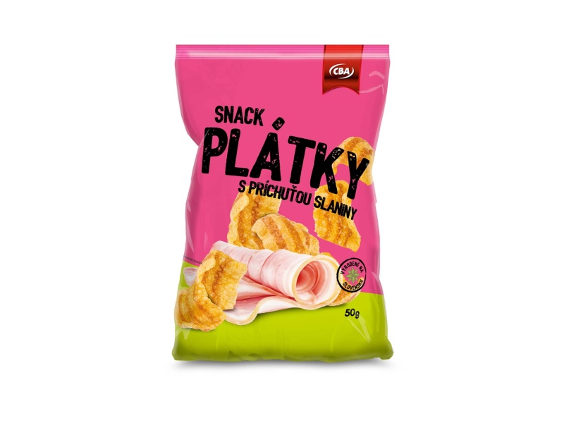Snack s príchuťou slaniny CBA 50g