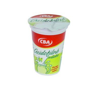 Acidofilné mlieko CBA 180ml