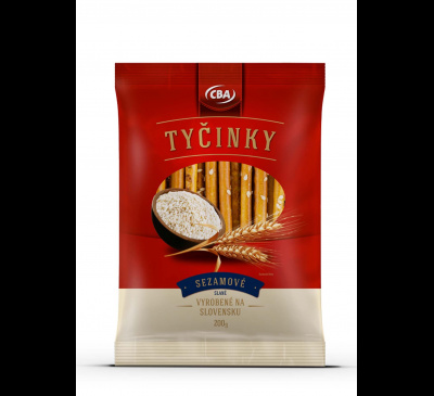 Tyčinky sezamové CBA 200g