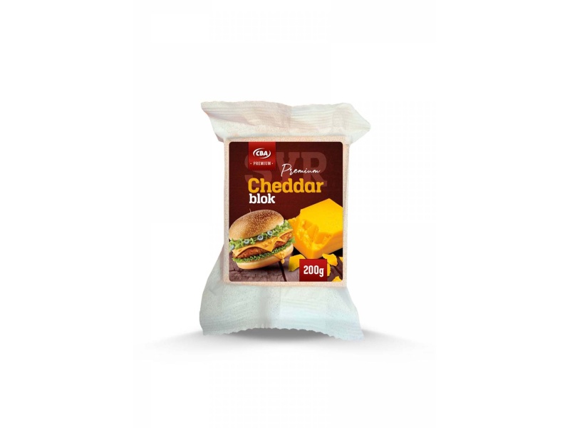 Cheddar blok CBA Premium 200g