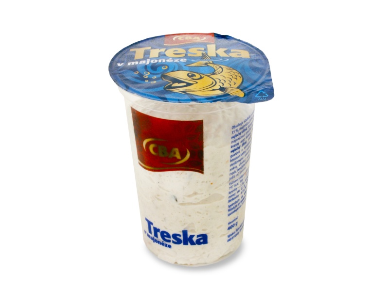 Treska v majonéze CBA 400g
