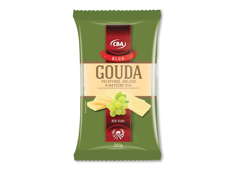 Gouda blok CBA 250g