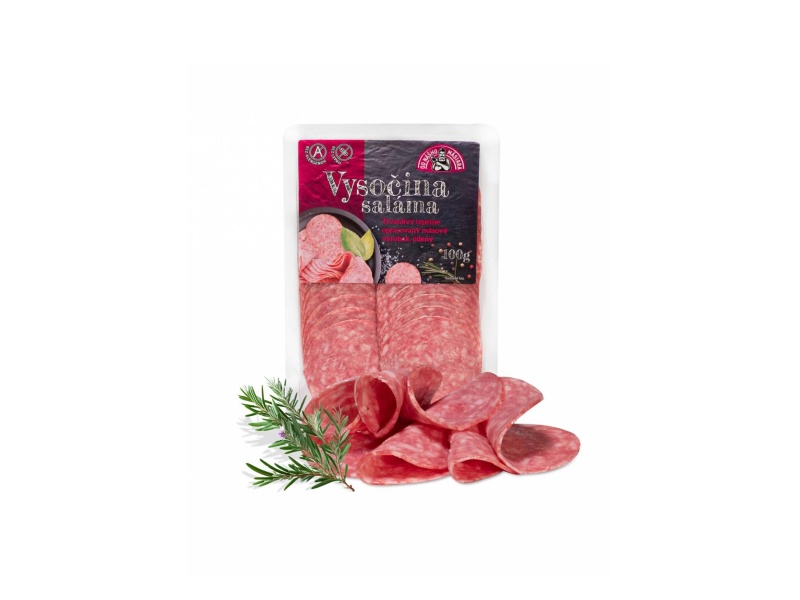 Od nášho mäsiara Vysočina saláma nárez CBA