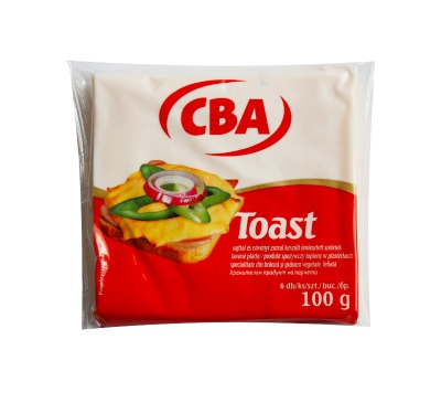 Tavené plátky toast CBA 100g