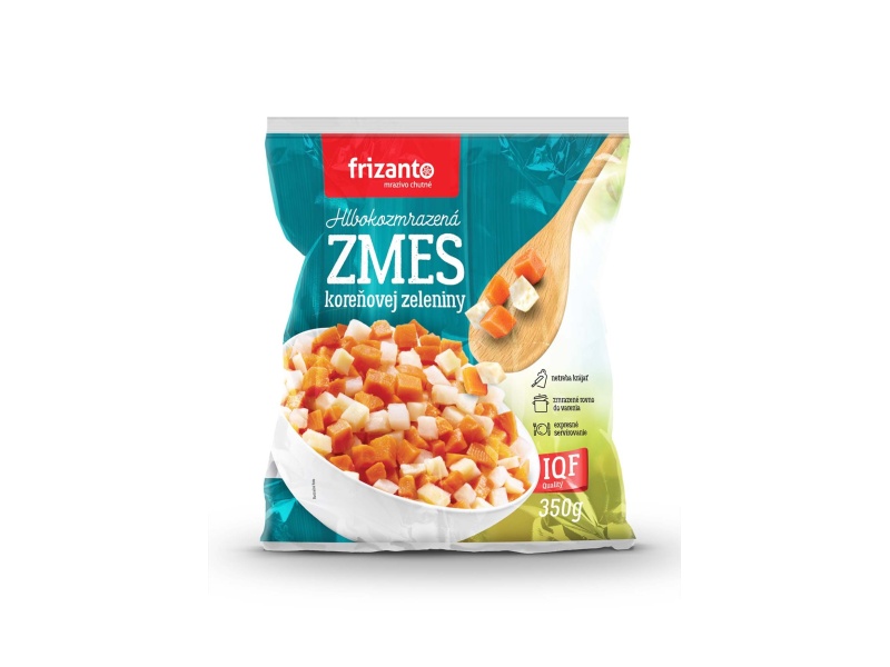 Hlbokomrazená zmes koreňovej zeleniny Frizanto 350g