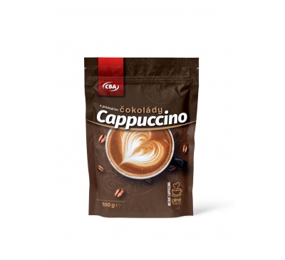 Cappuccino čokoláda CBA 100g