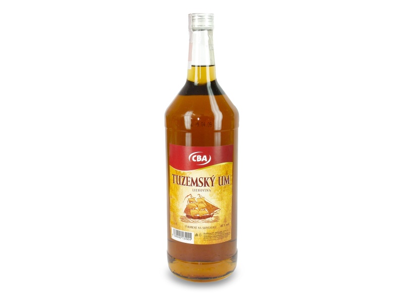 Tuzemský rum 40% CBA 1L