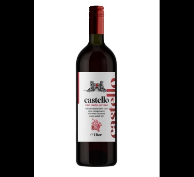 Castello víno suché červené CBA 1l