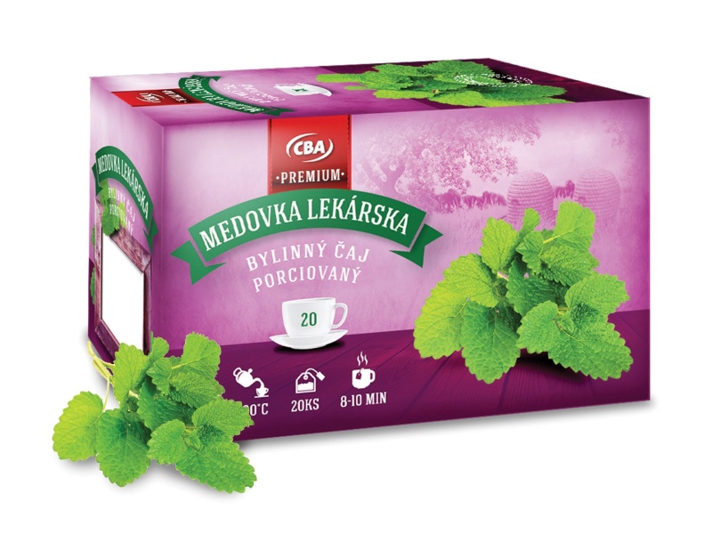 Bylinný čaj medovka lekárska CBA 30g