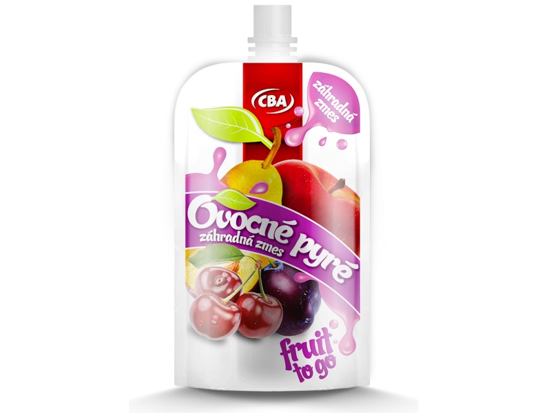 Ovocné pyré - Záhradná zmes CBA 120g