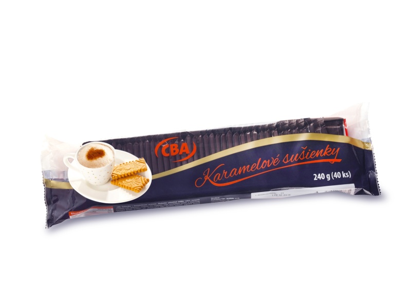 Karamelové sušienky CBA 240g