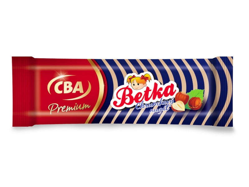 Betka Chrumkavý nugát CBA Premium 22,5g