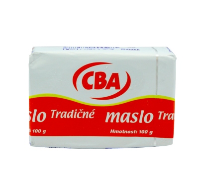 Tradičné maslo CBA 100g