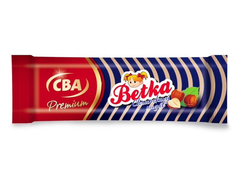 Betka Chrumkavý nugát CBA Premium 22,5g