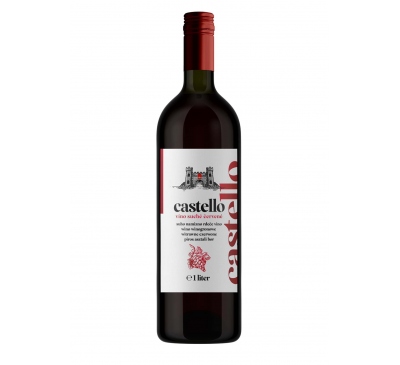 Castello víno suché červené CBA 1l