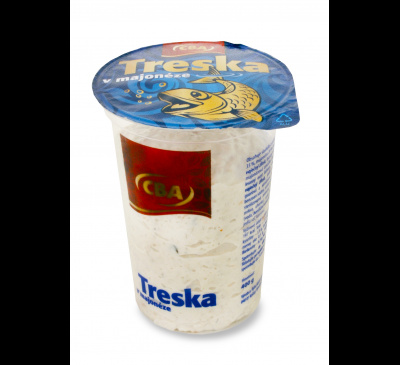 Treska v majonéze CBA 400g