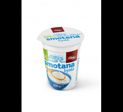 CBA kyslá smotana 12% 200g