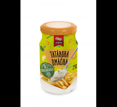 Tatárska omáčka bez konzervačných látok CBA Premium 210g