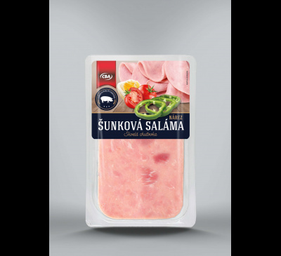 Šunková saláma nárez CBA 100g