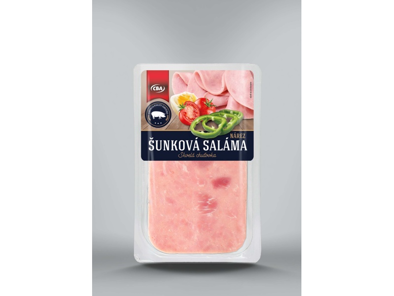 Šunková saláma nárez CBA 100g