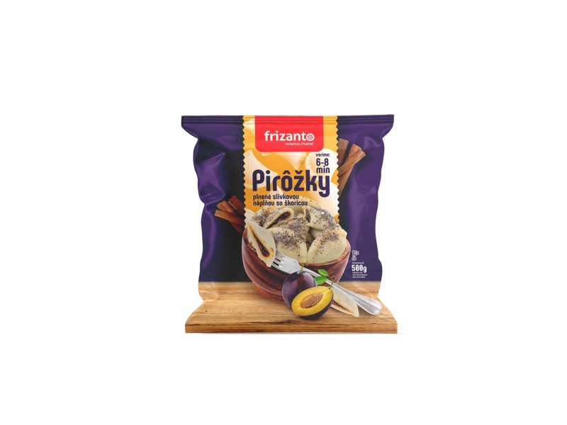 Frizanto pirôžky plnené slivkovou náplňou so škoricou CBA 500g