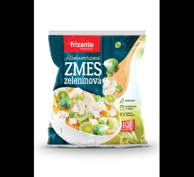 Hlbokomrazená zeleninová zmes CBA 350g