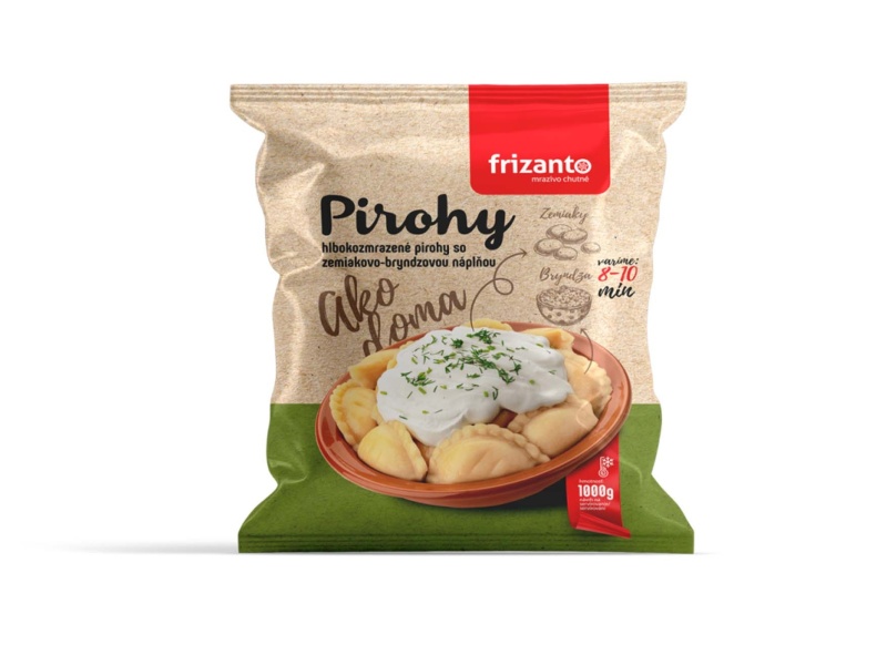 Zemiakovo-bryndzové pirohy CBA FRIZANTO 1kg
