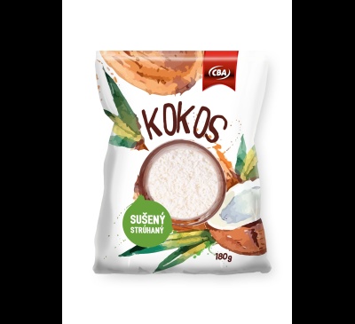 Kokos sušený strúhaný CBA 180g