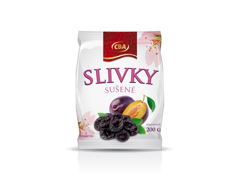 Sušené slivky CBA 200g