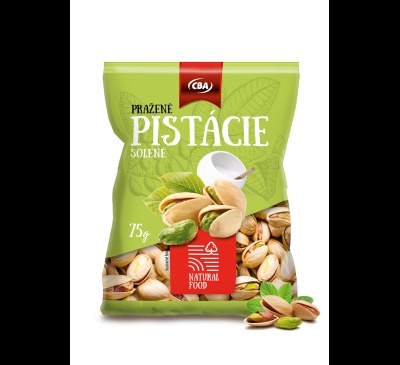 Pistácie pražené solené CBA 75g