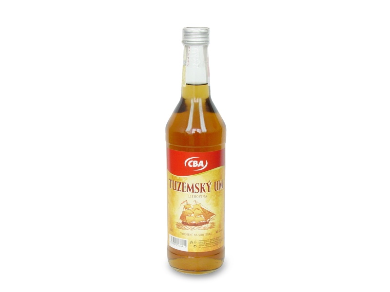 Tuzemský rum 40% CBA 0.5L