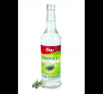 Borovička 40% CBA 1L