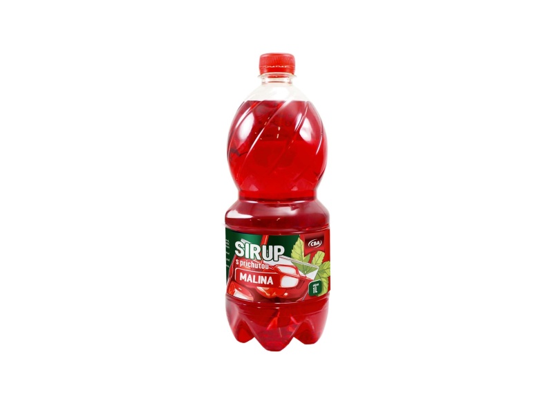 Sirup s príchuťou malina CBA 1L