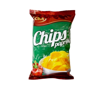 Chipsy paprikové CBA 75g