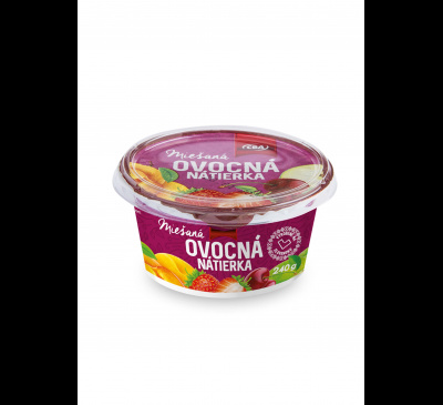 Miešaná ovocná nátierka CBA 240g