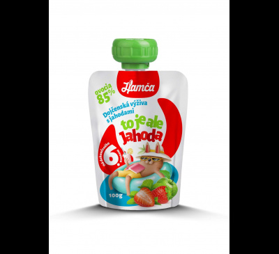 Hamča dojčenská výživa s jahodami CBA 100g
