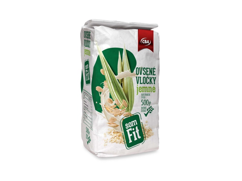 Som Fit ovsené vločky jemné CBA 500g