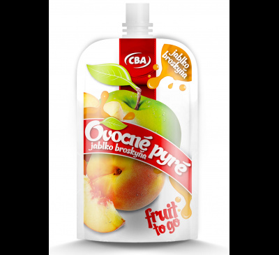 Ovocné pyré - Broskyňa CBA 120g