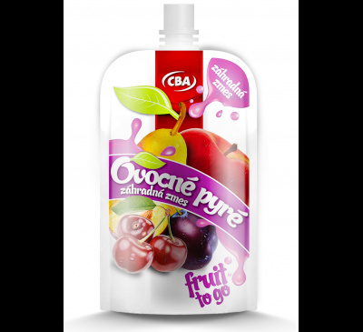 Ovocné pyré - Záhradná zmes CBA 120g