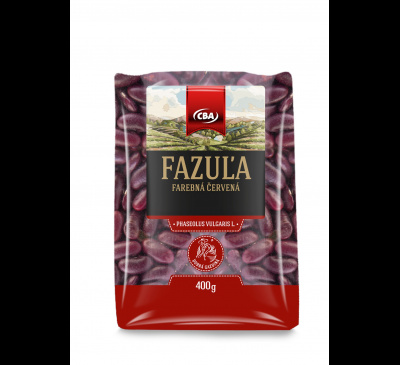 Fazuľa farebná červená CBA 400g
