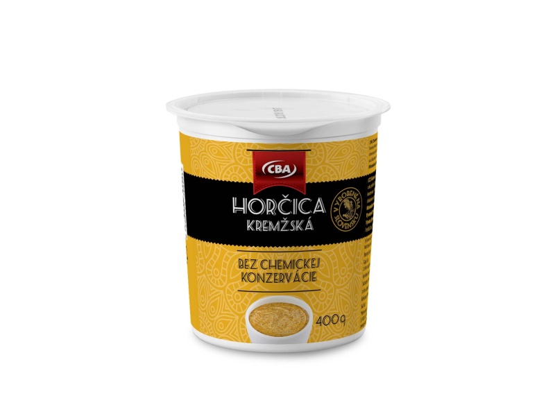 Kremžská horčica CBA 400g