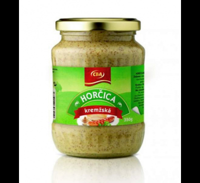 Kremžská horčica (sklo) CBA 350g