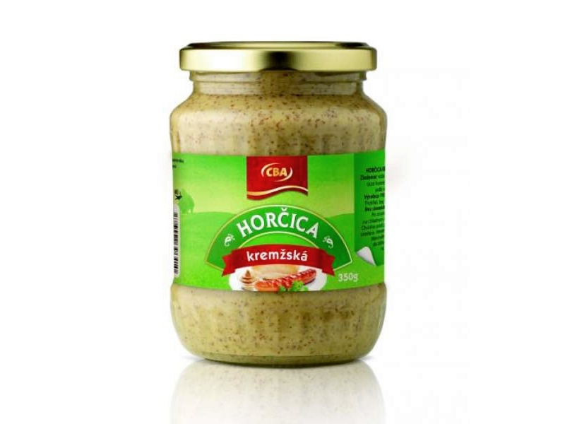 Kremžská horčica (sklo) CBA 350g