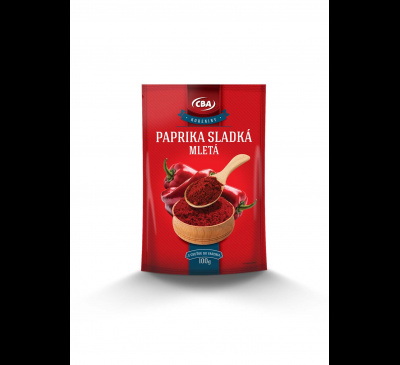 Paprika sladká mletá CBA 100g